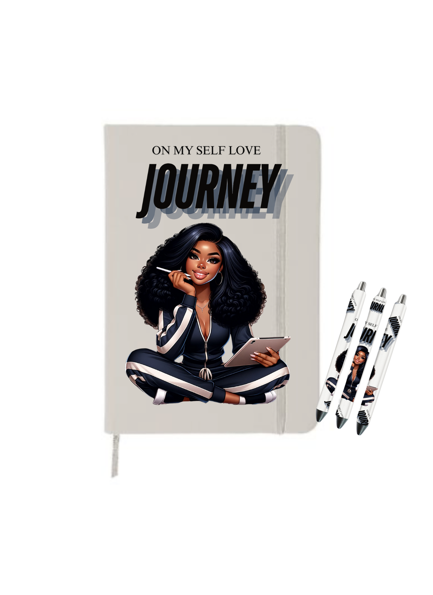 On My Self love journey | Journal UV DTF DECAL