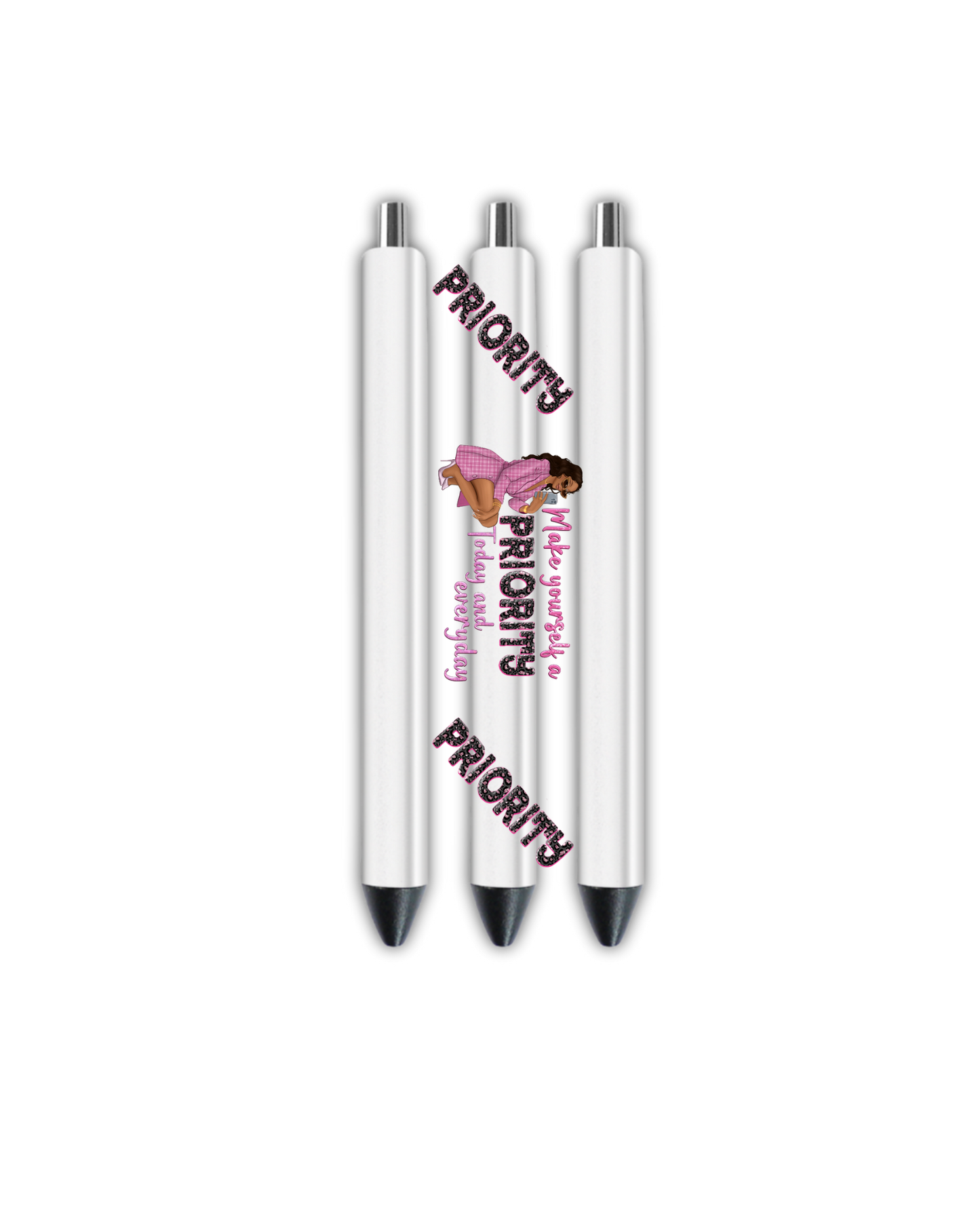 Make yourself a Priopity today and everyday- Journal UV DTF DECAL