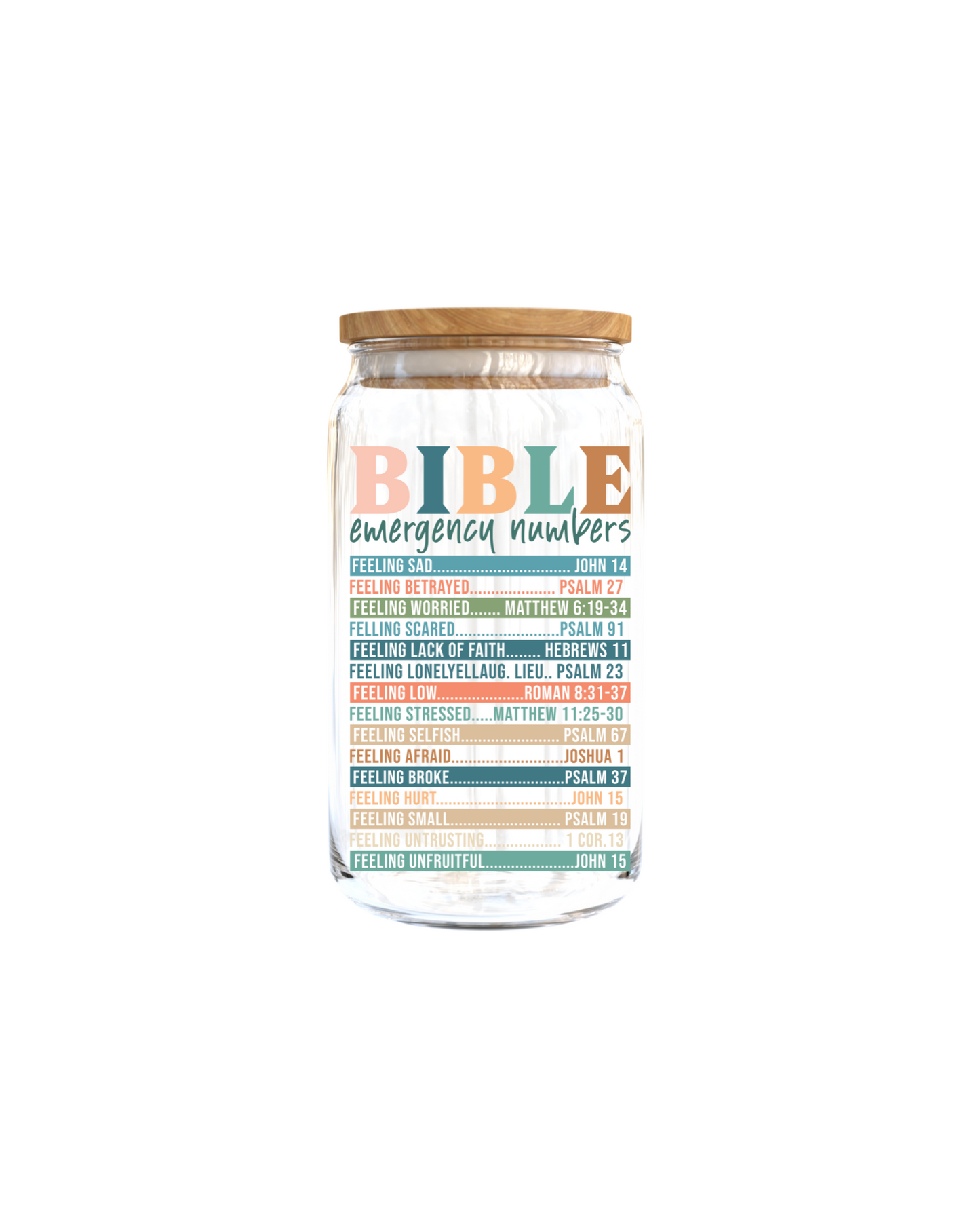 Bible Emergency Number- Journal UV DTF