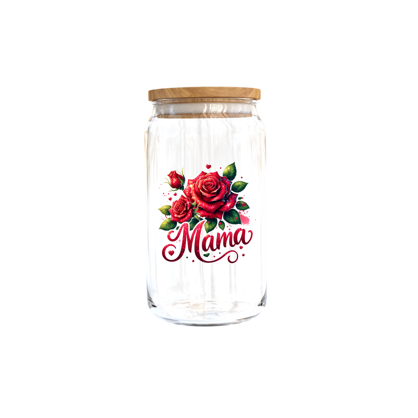 Mama With rose red (mother's day ) -Journal UV DTF DECAL
