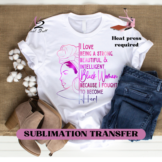 I love being a strong ,Ready to press transfer