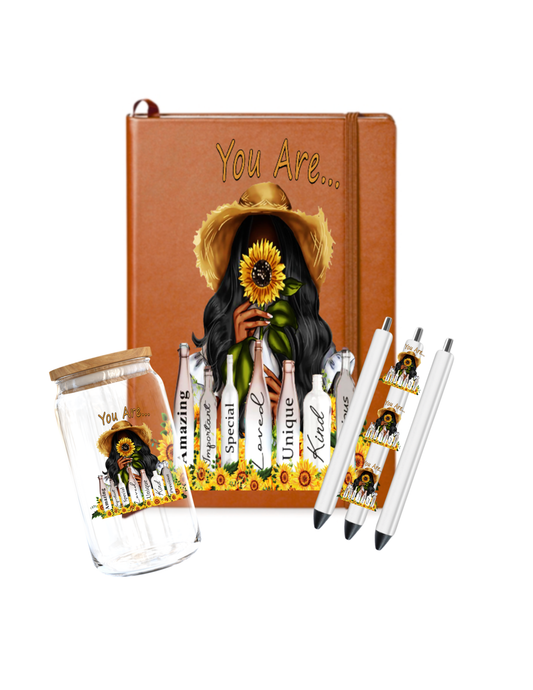 You are (Sunflowers ) UV DTF