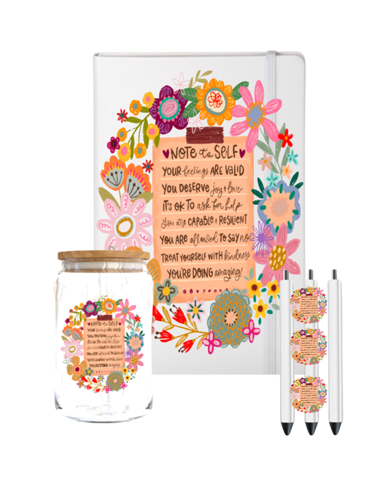 Note to self-Journal UV DTF DECAL