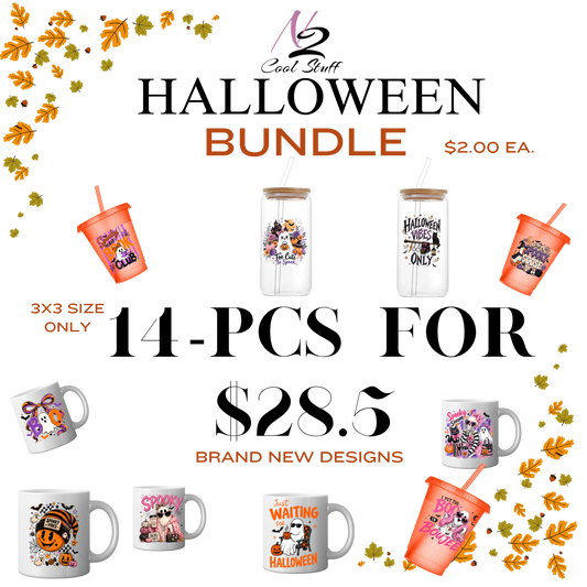 Halloween  Bundle - 14pcs for $28.5