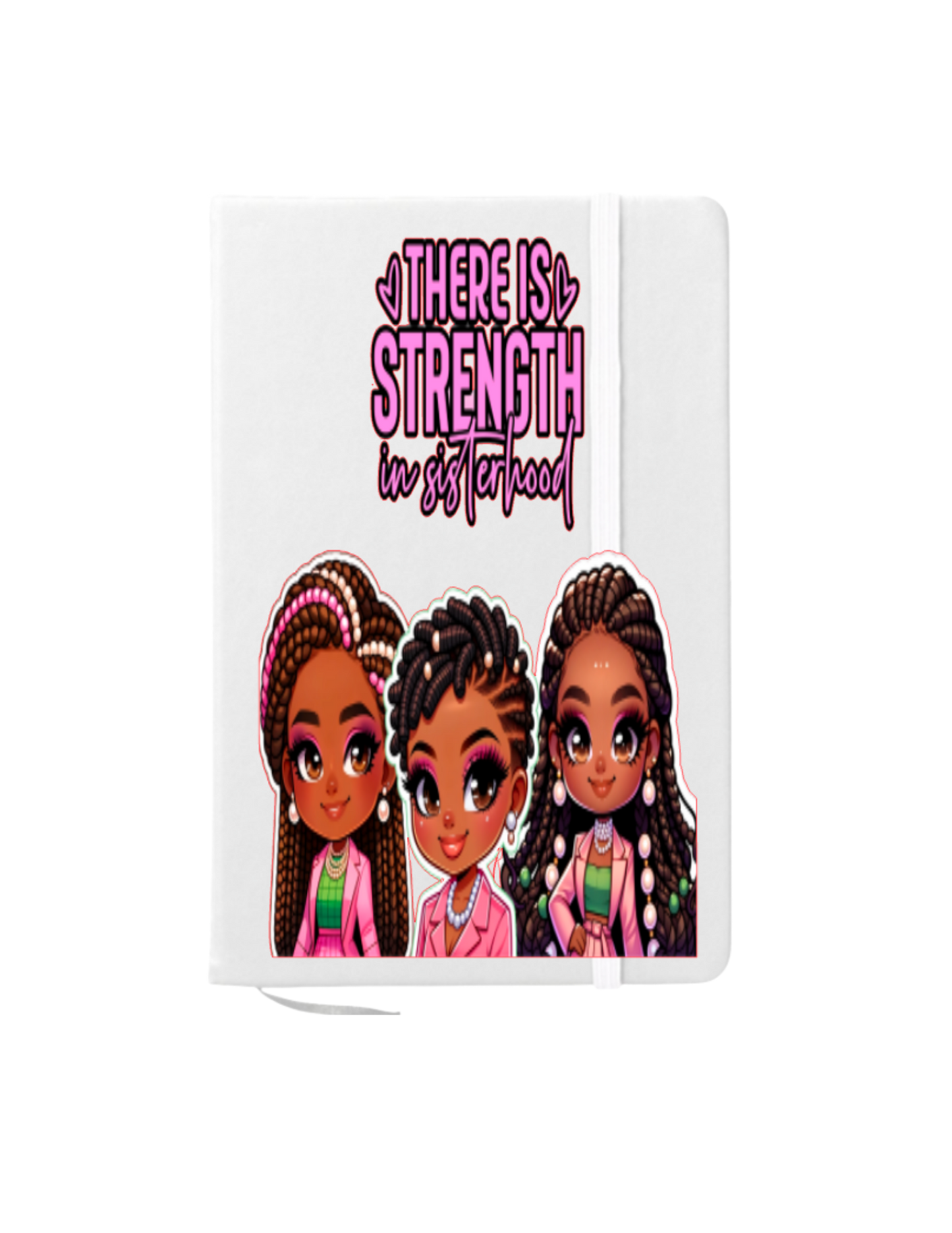 There is strength in sisterhood ( Green & Pink) -UV DTF