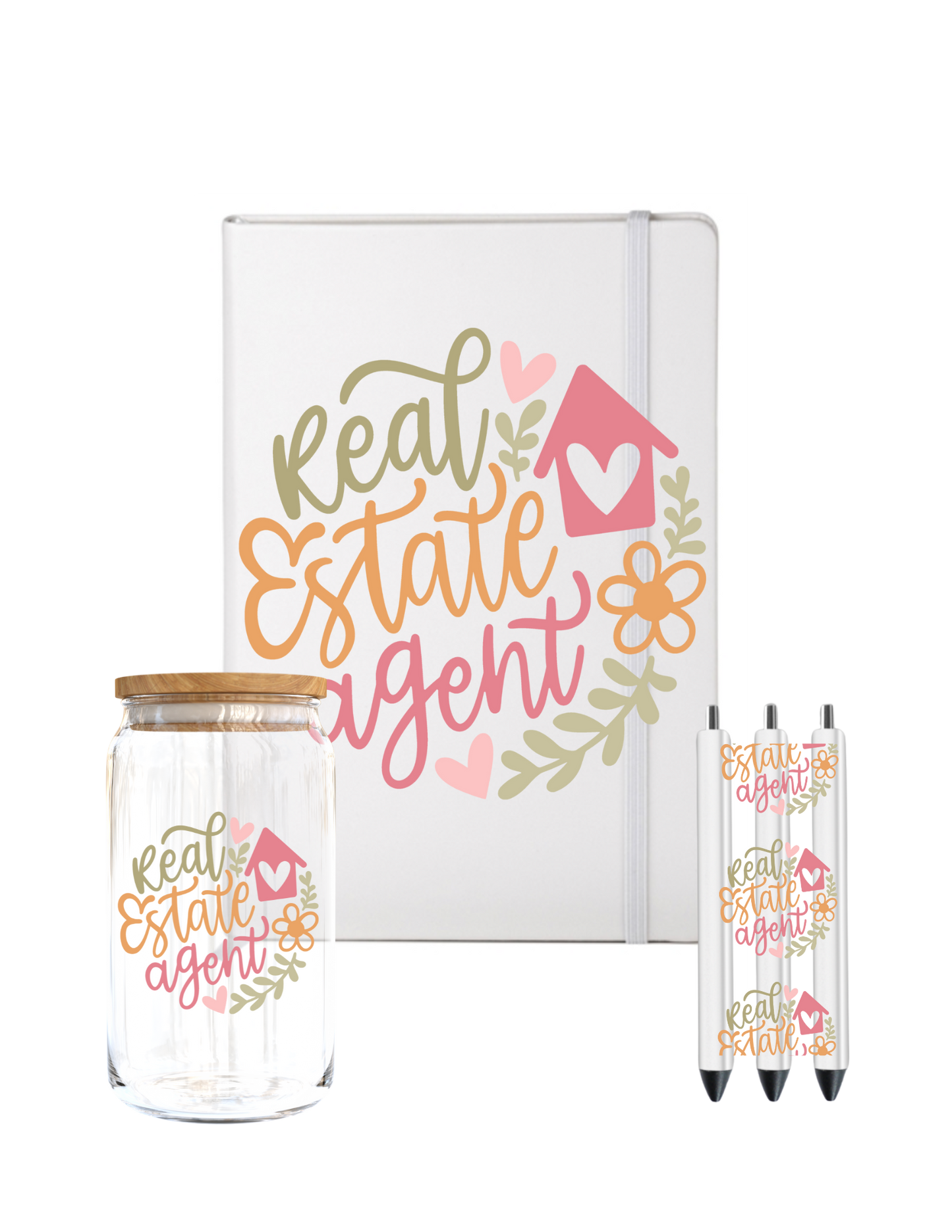 Real Estate agent- Journal UV DTF DECAL
