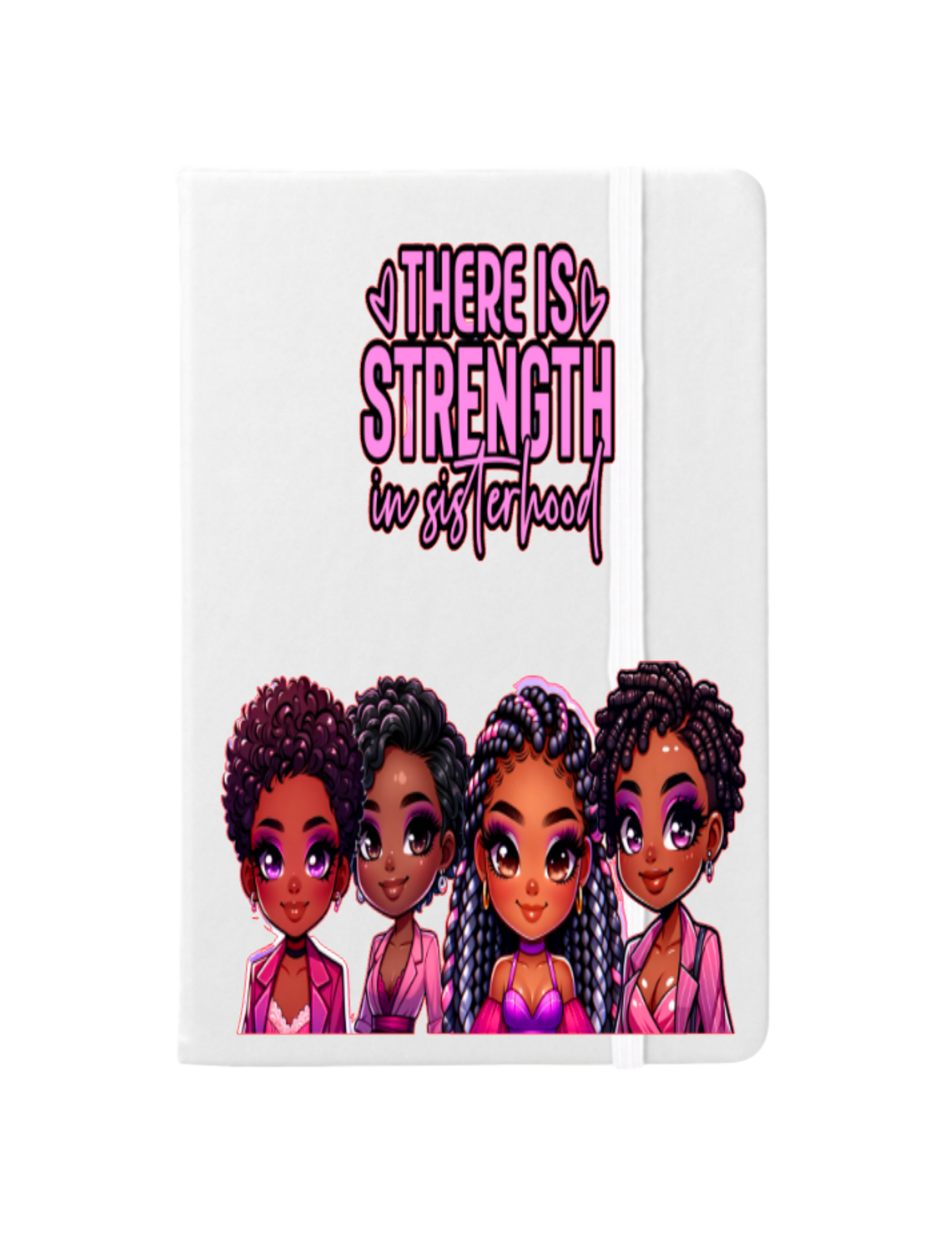 There is Strength in sisterhood (Pink & Purple) -UV DTF