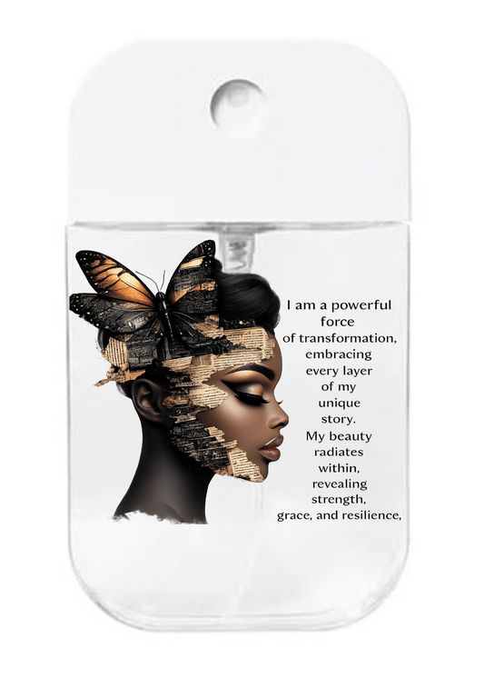 I am powerful- UVDTF- Spray bottle Tranfers