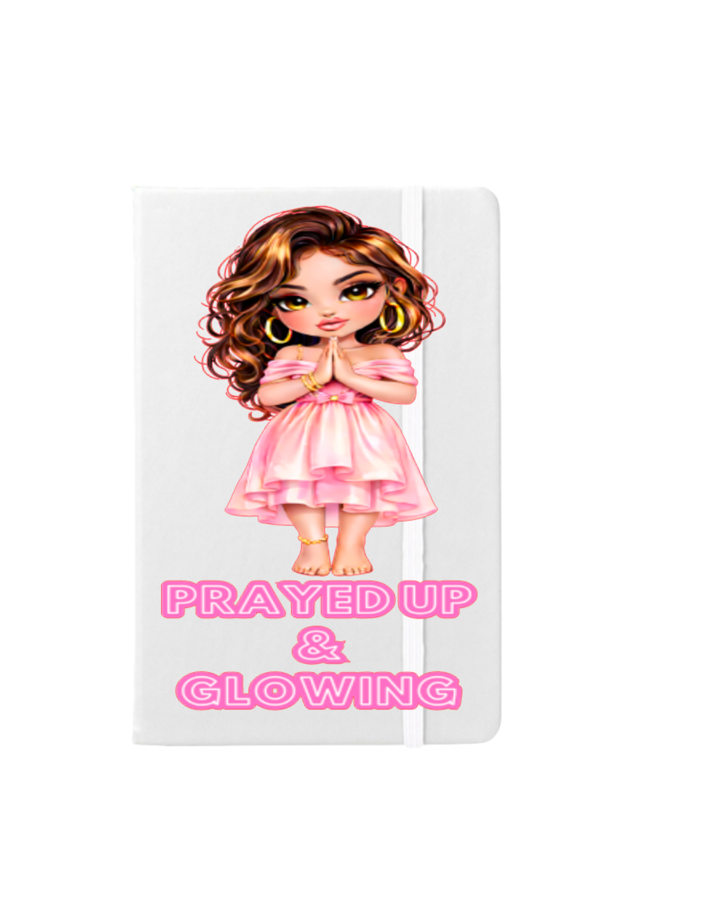 Prayed up & Glowing- (Caucasian)-UV DTF