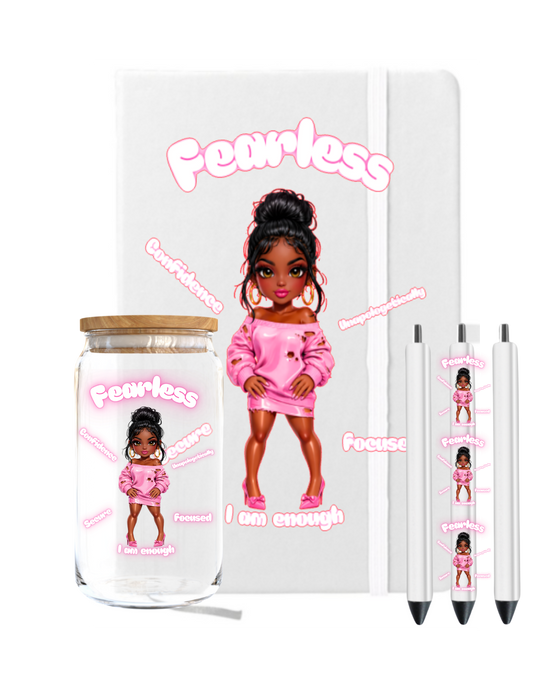 Fearless Affirmations (Black women) -UV DTF