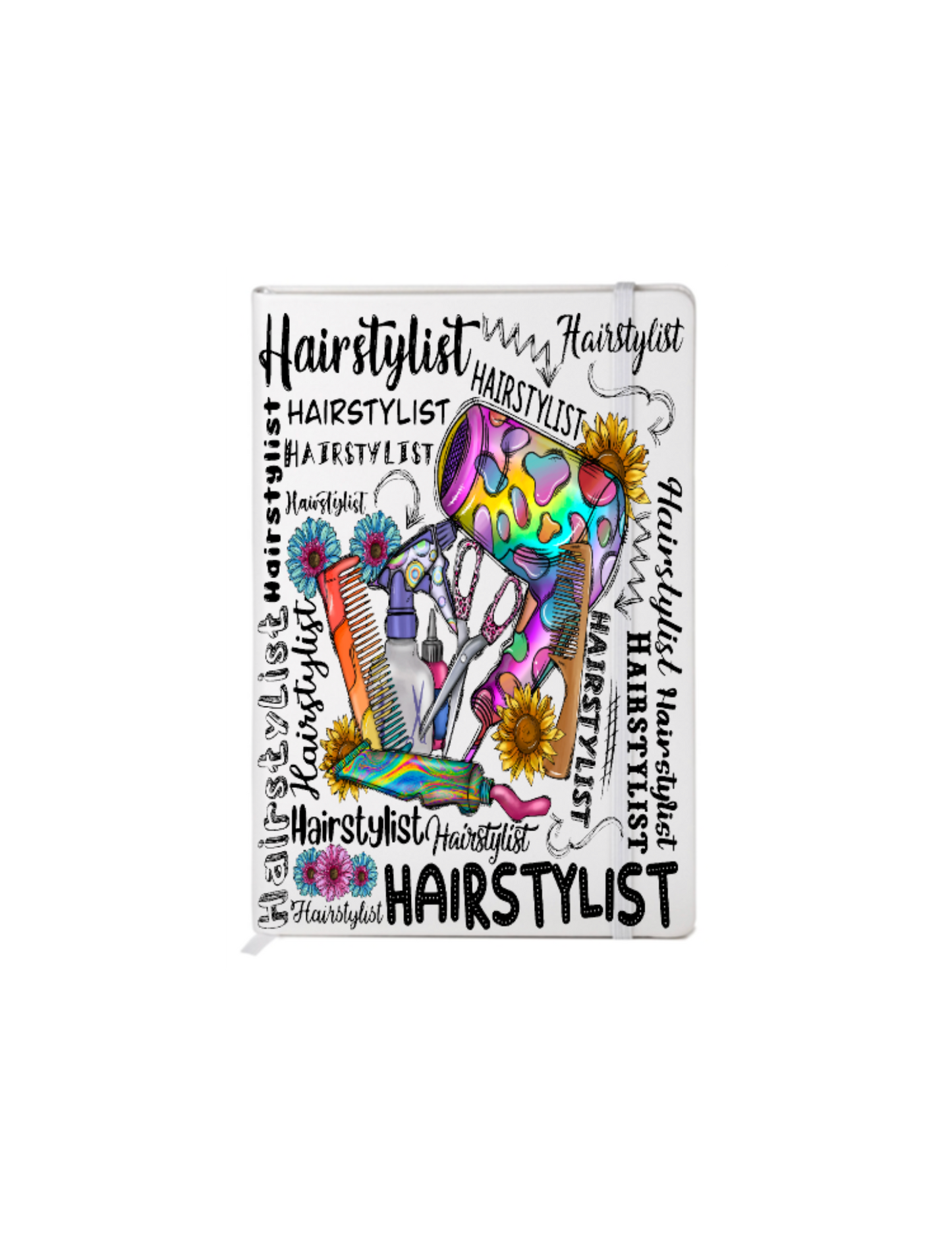 Hairstylist (with flowers )  -UV DTF