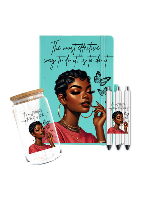 The most effective way to do it is to do it  - Journal UV DTF