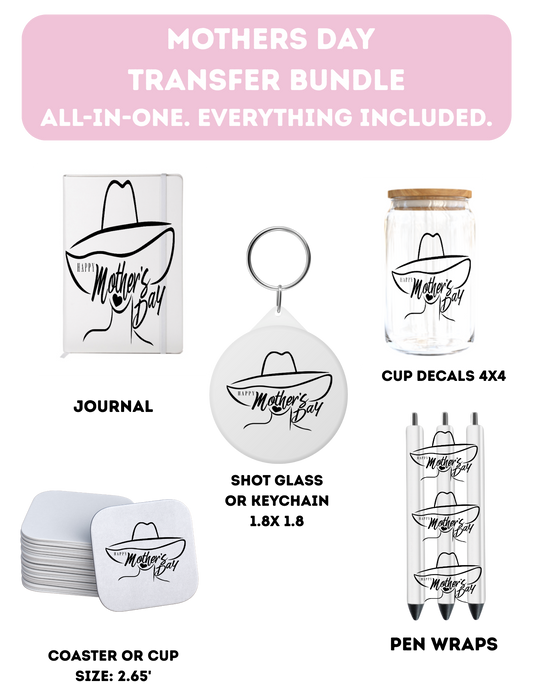 Happy Mothers Day -Everything Included-UV DTF