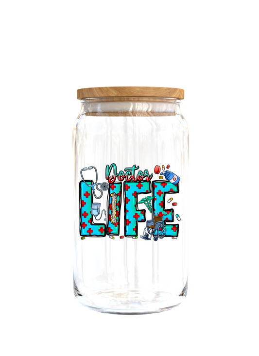 Doctor Life -UV DTF DECAL 3"
