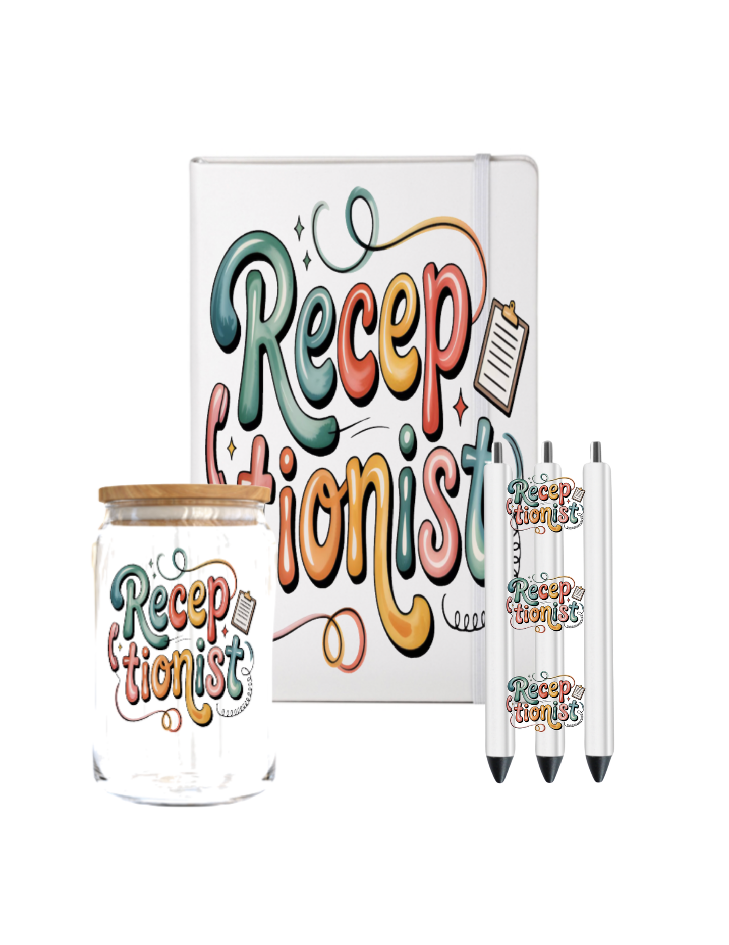 Receptionist - Journal UV DTF DECAL