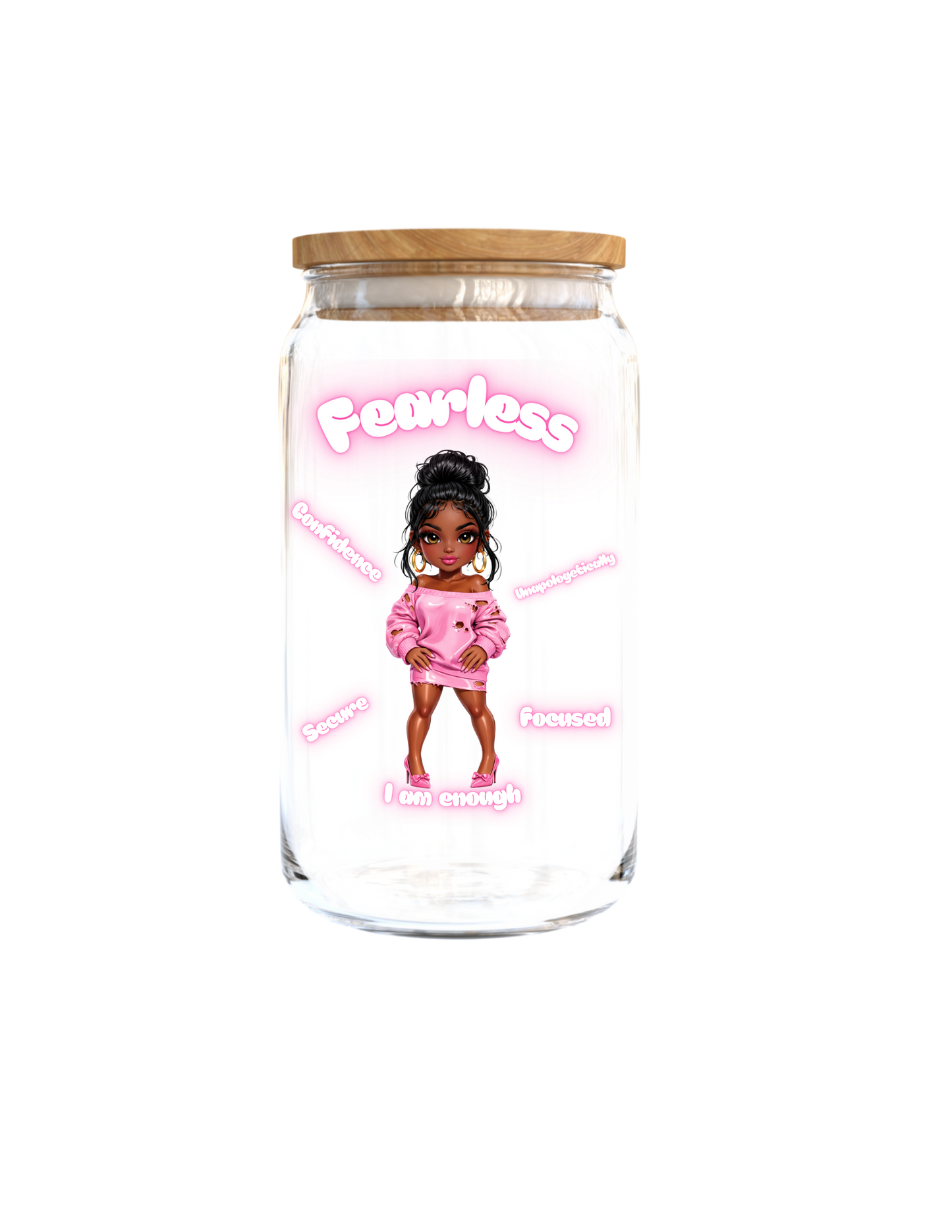 Fearless Affirmations (Black women) -UV DTF