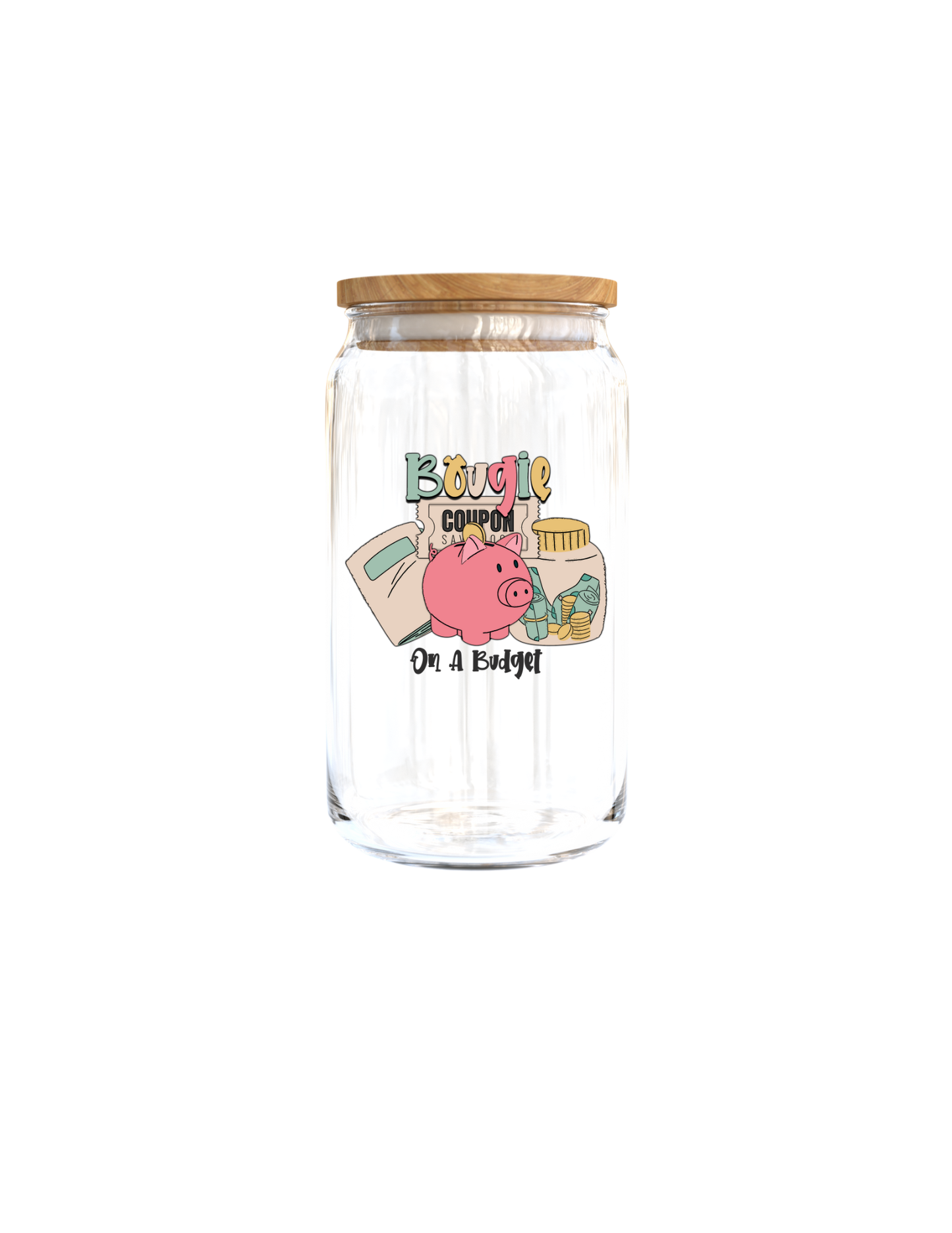 Bougie on Budget -Journal  UV DTF DECAL