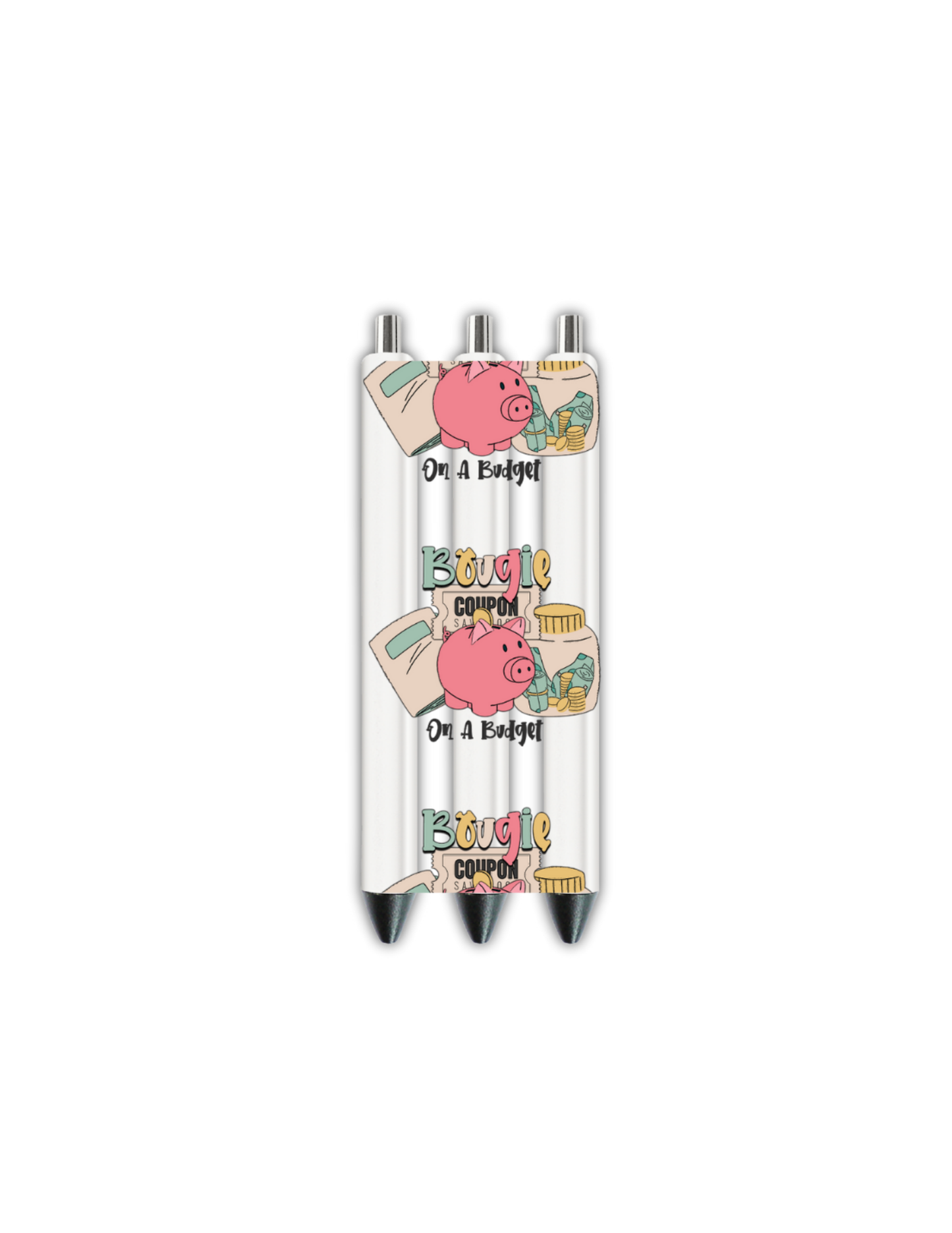 Bougie on Budget -Journal  UV DTF DECAL