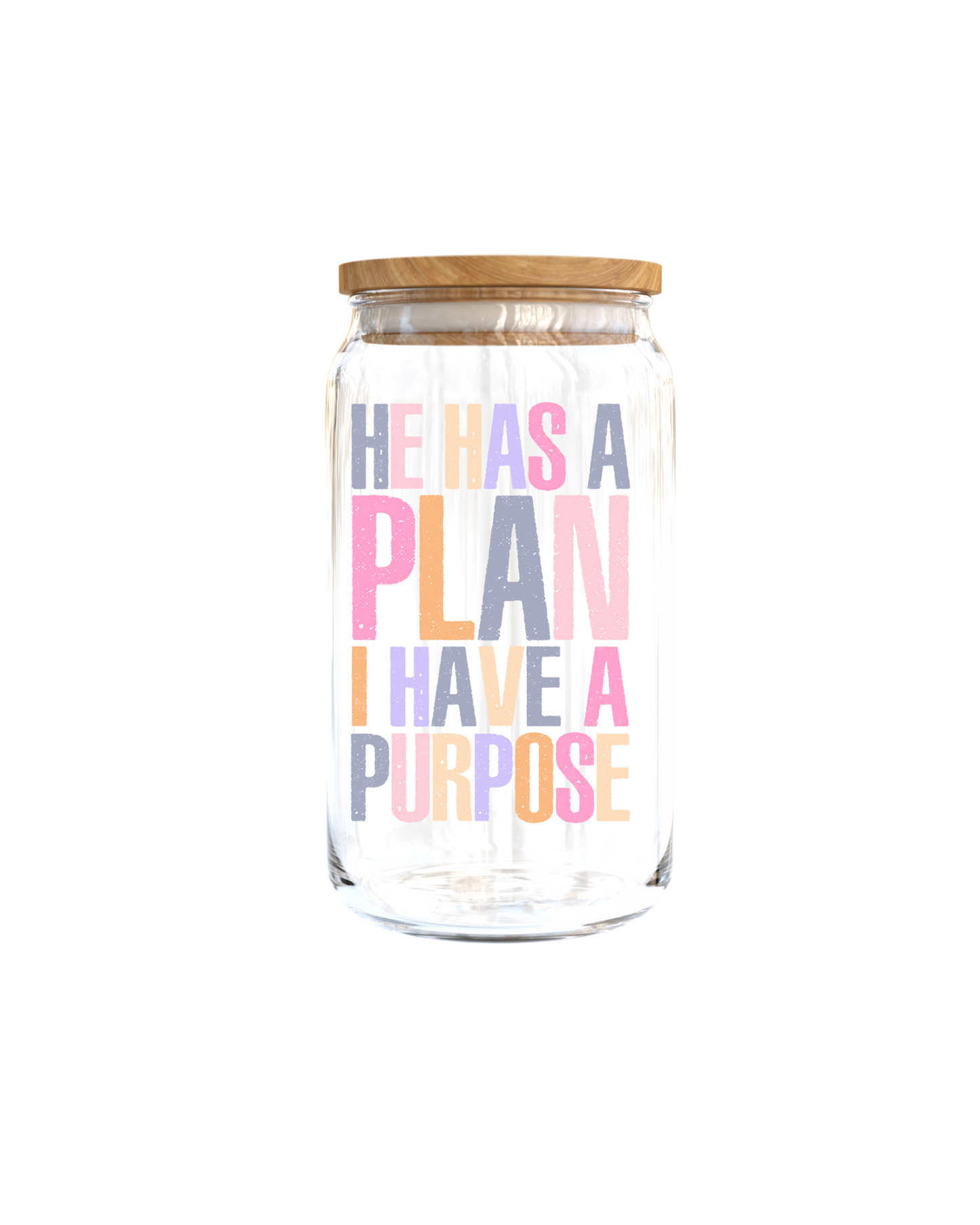 He has a Plan I have a Purpose- Journal UV DTF