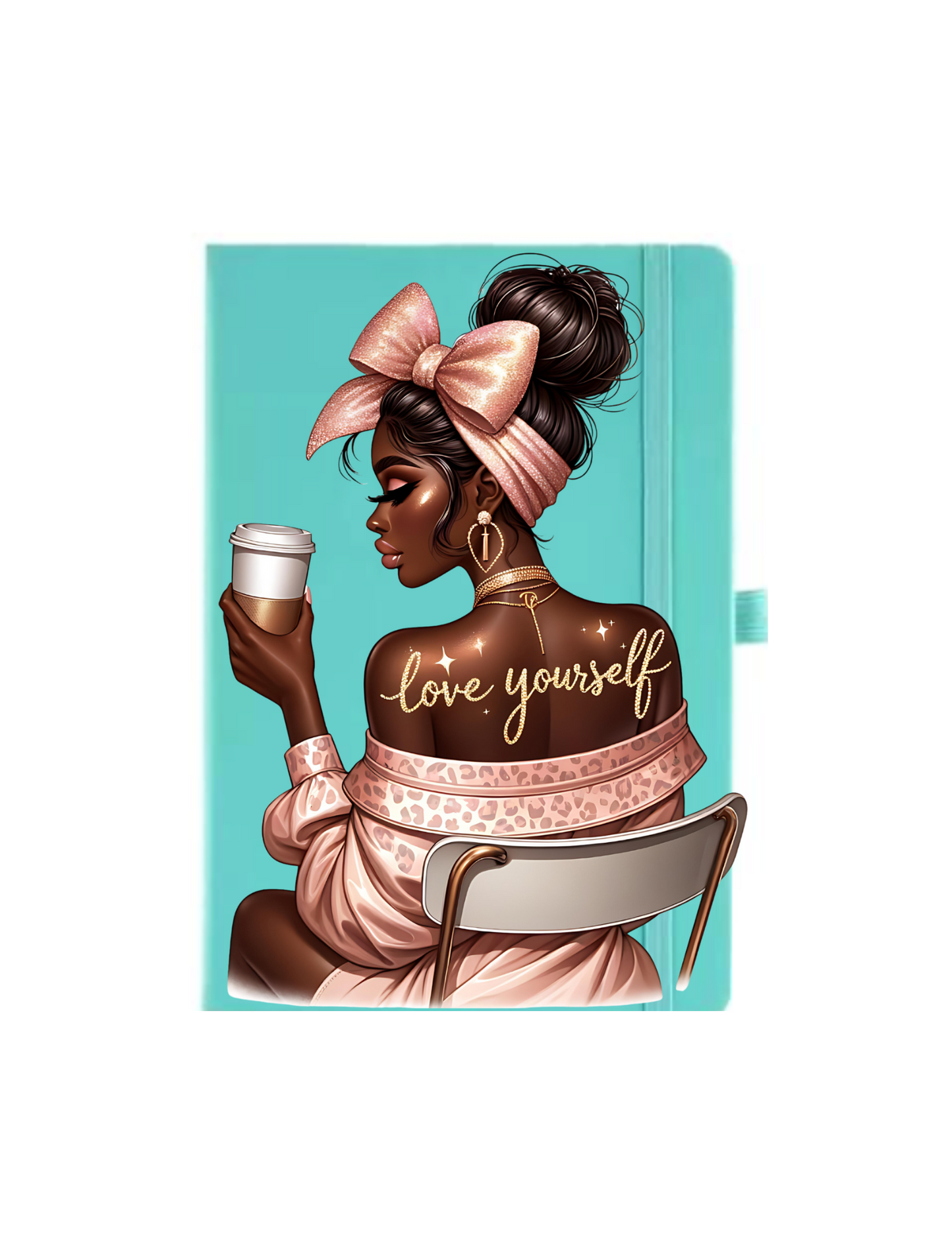 Love yourself- Journal UV DTF