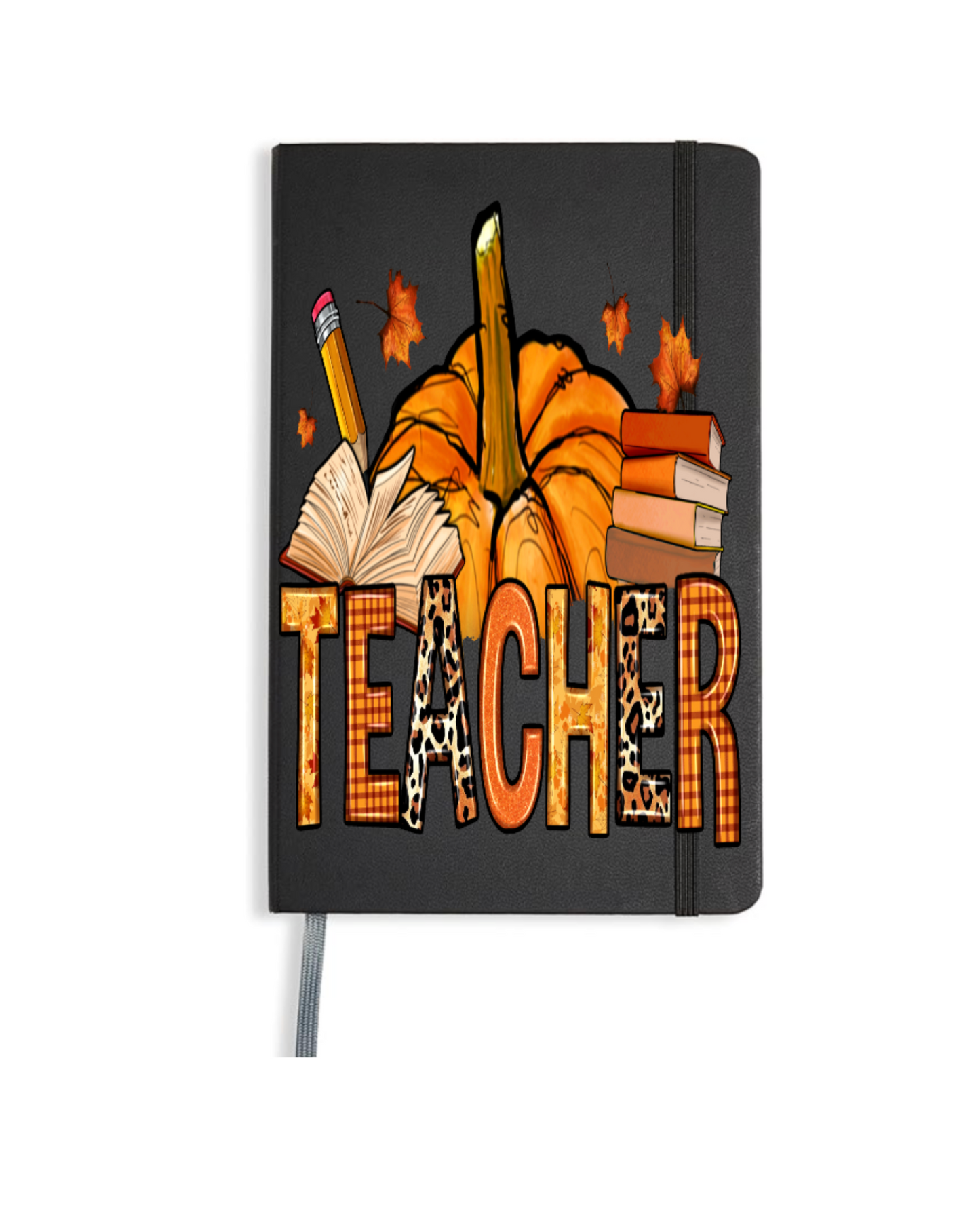 Pumkpin theme TEACHER  -Journal UV DTF DECAL