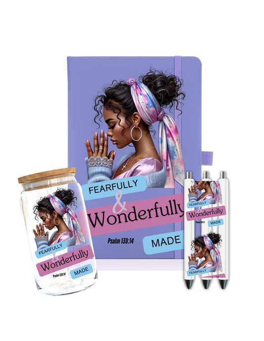 Fearfully & Wonderfully made-Journal UV DTF DECAL