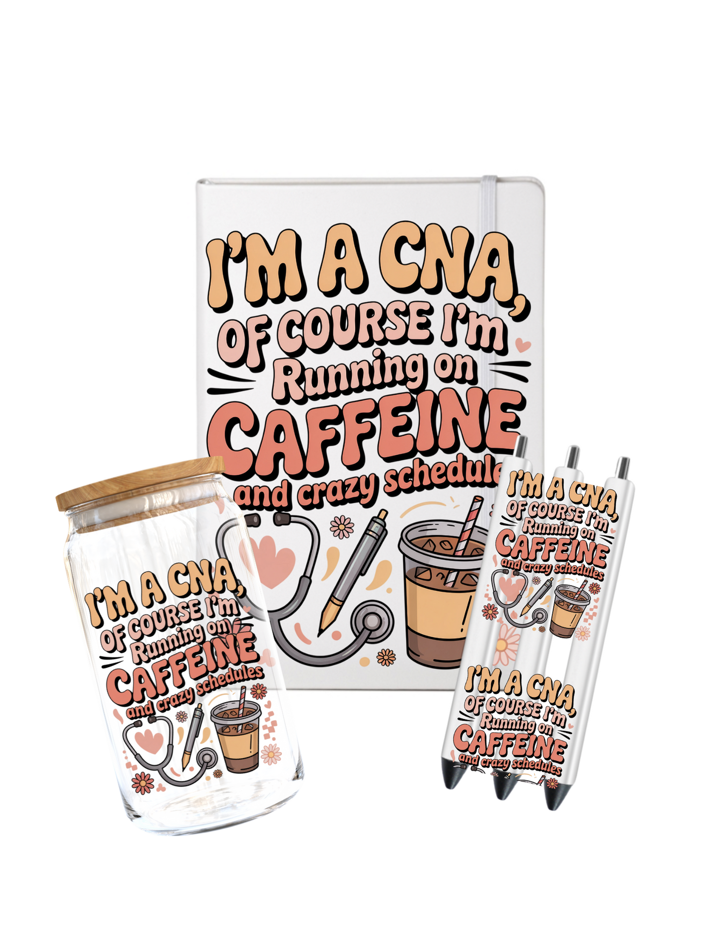 I'm a CNA of course - Journal UV DTF DECAL