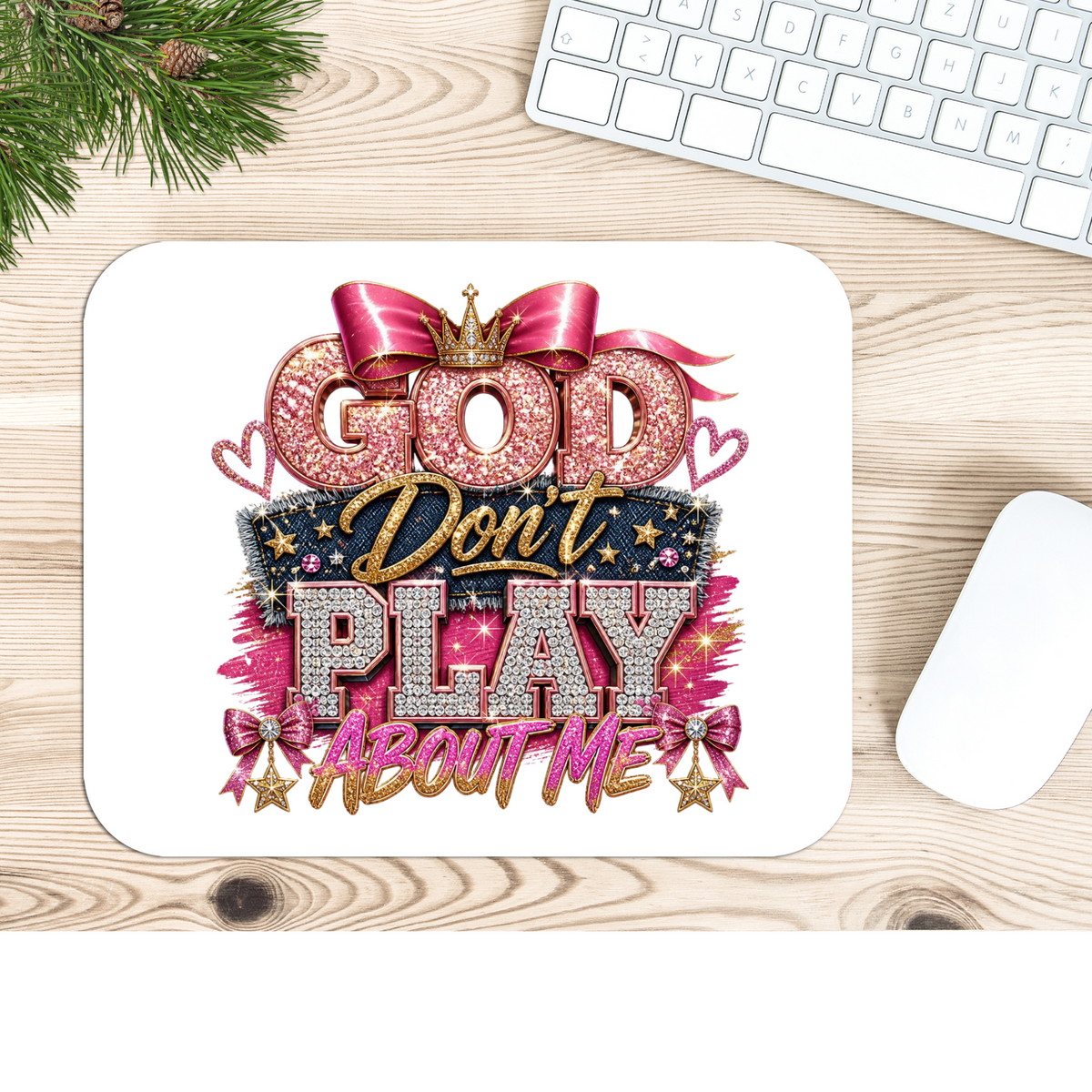 God don't play about me (pink0-Ready to press transfer