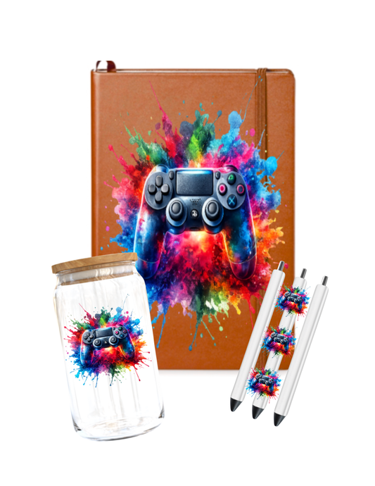 Colorful Gamer- Journal UV DTF DECAL