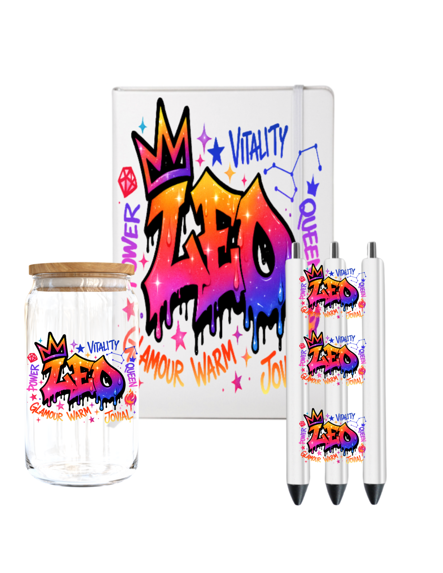 Leo -(Zodiac Sign) -UV DTF