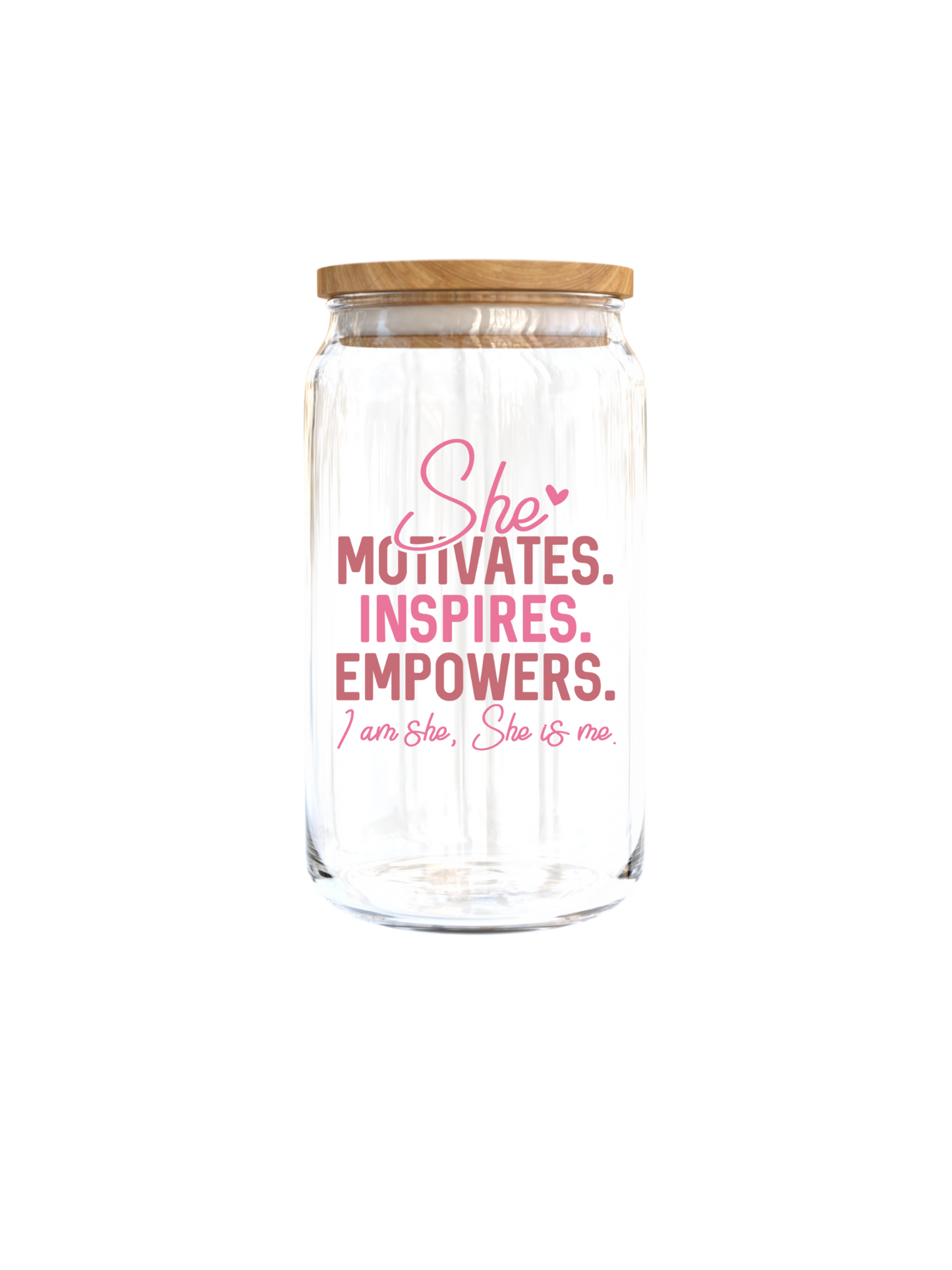 She motivates inspire empower -UV DTF