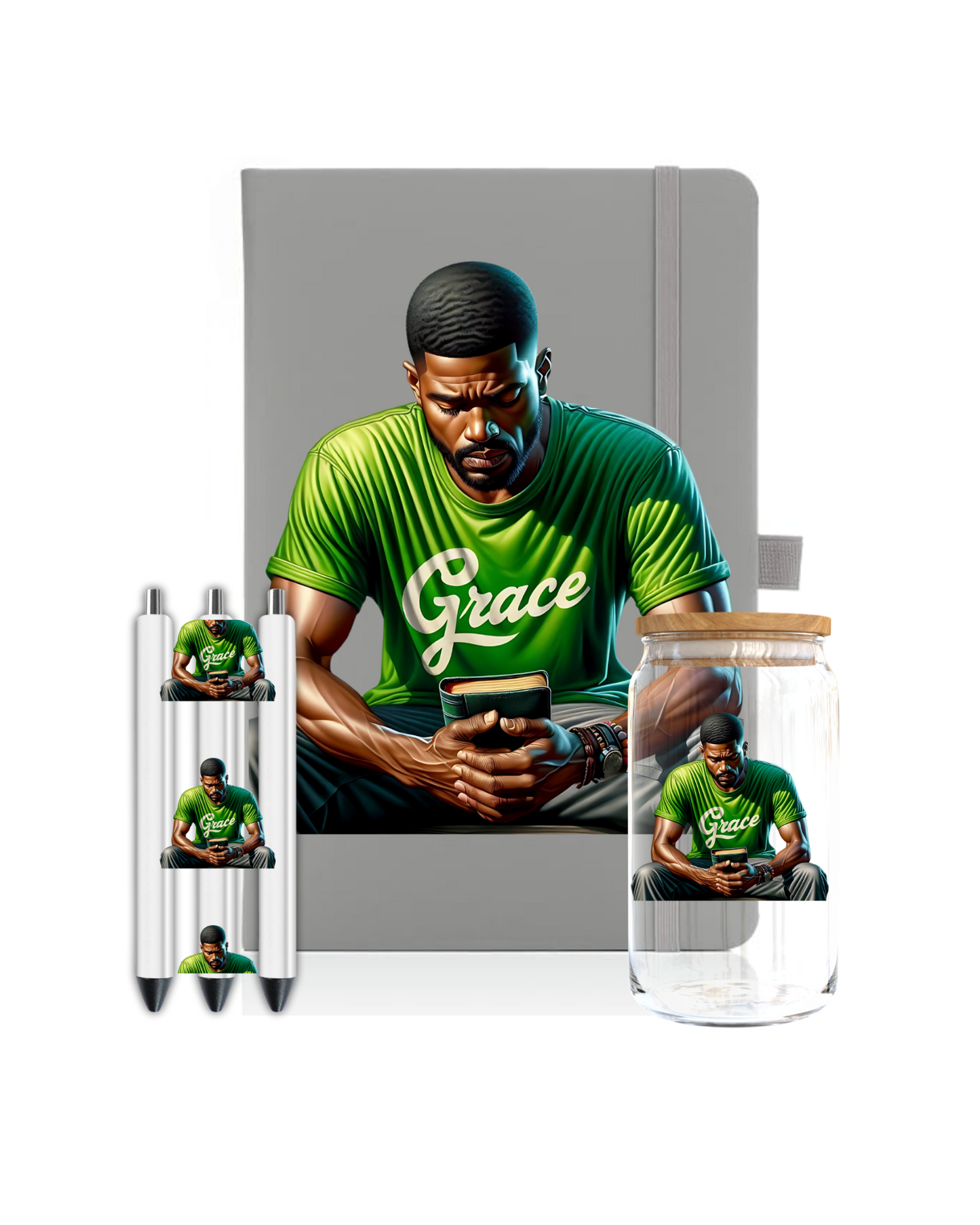 Grace- Green Journal UVDTF