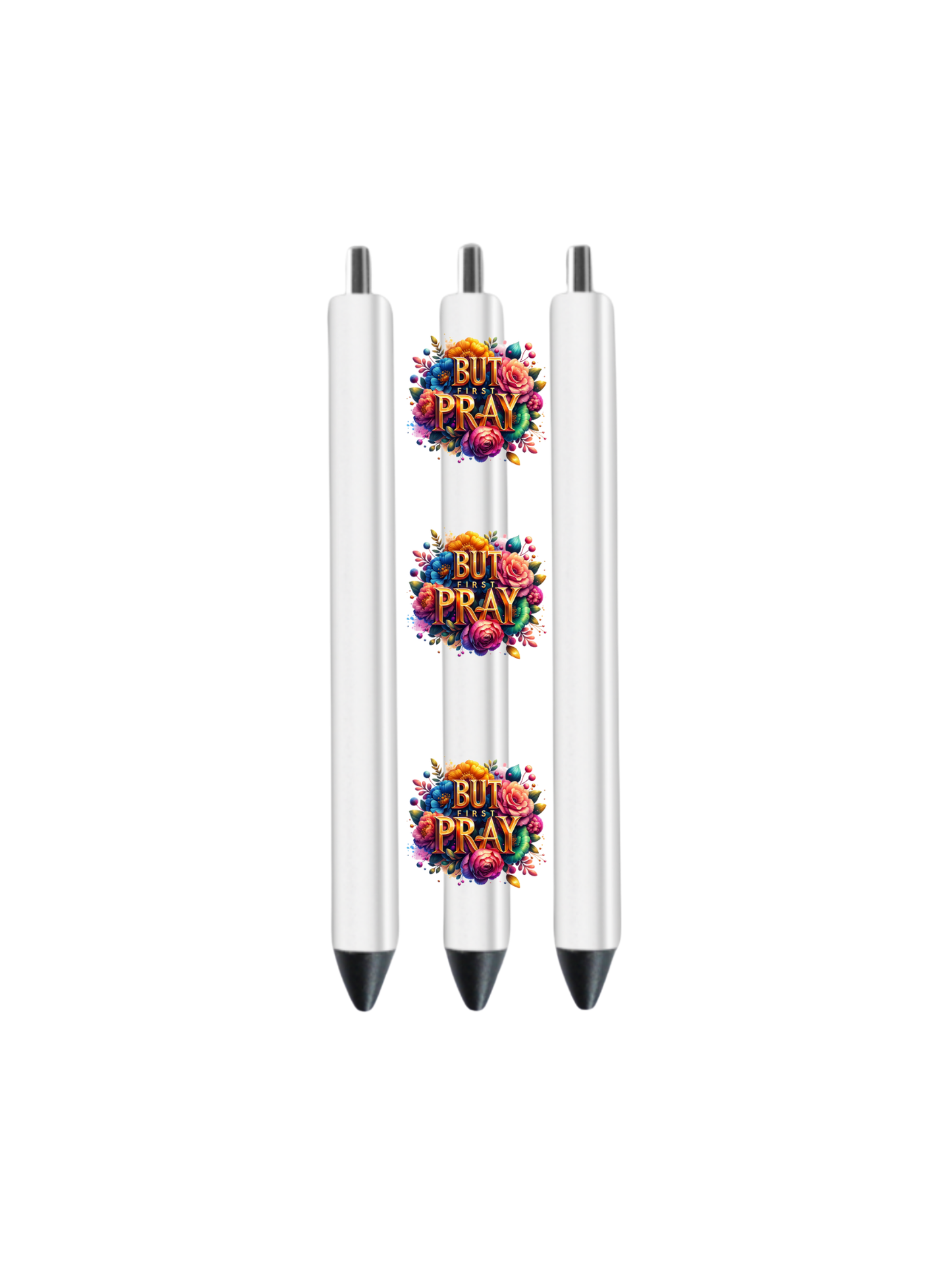 But Pray (Christian related) -Journal UV DTF DECAL