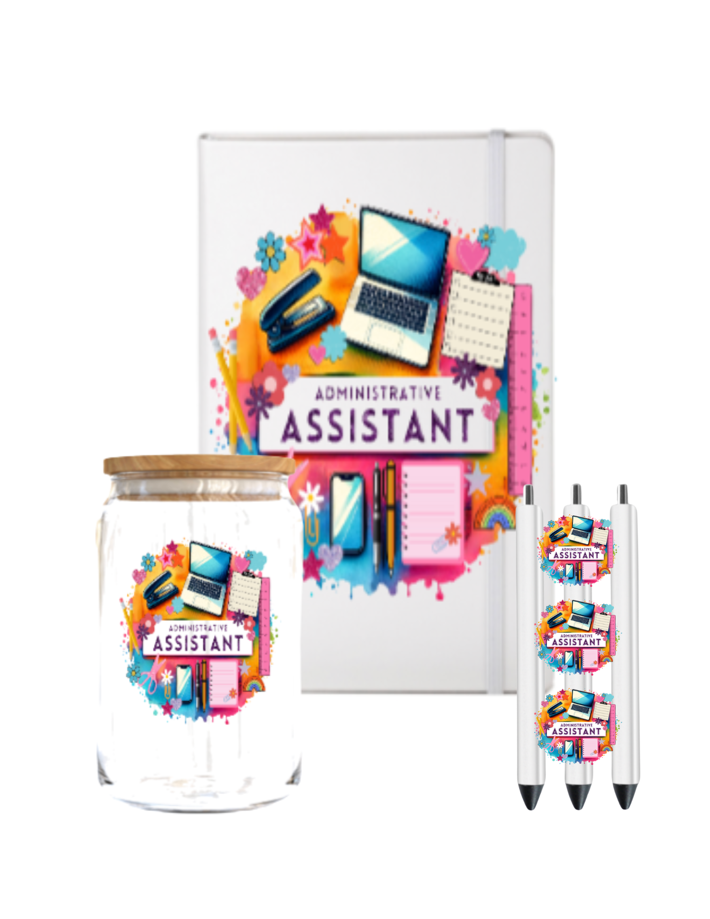 Administrative Assistant - Journal UV DTF DECAL
