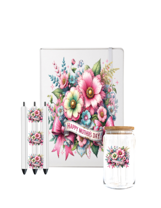 Happy Mothers Day -(mother's day ) -Journal UV DTF DECAL