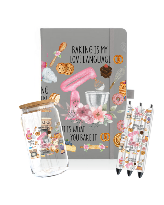 Baking is my love Language ... -Journal UV DTF DECAL