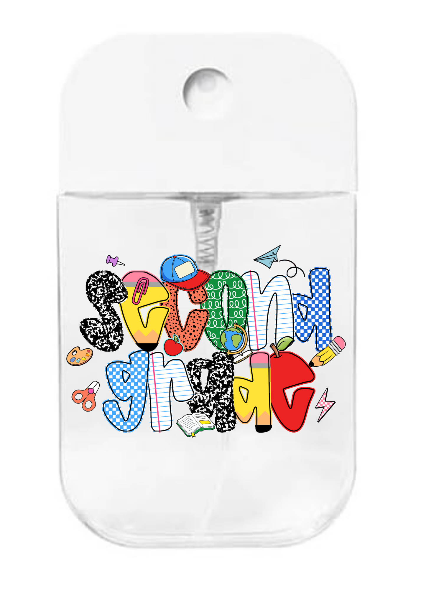 Second Grade- UVDTF- Spray bottle Tranfers
