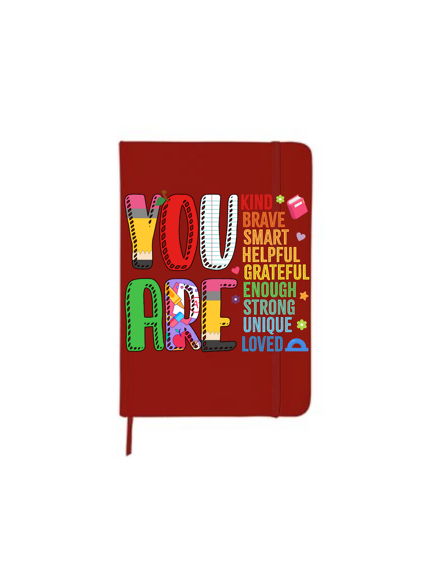 You Are (Teacher Related) -Journal  UV DTF DECAL