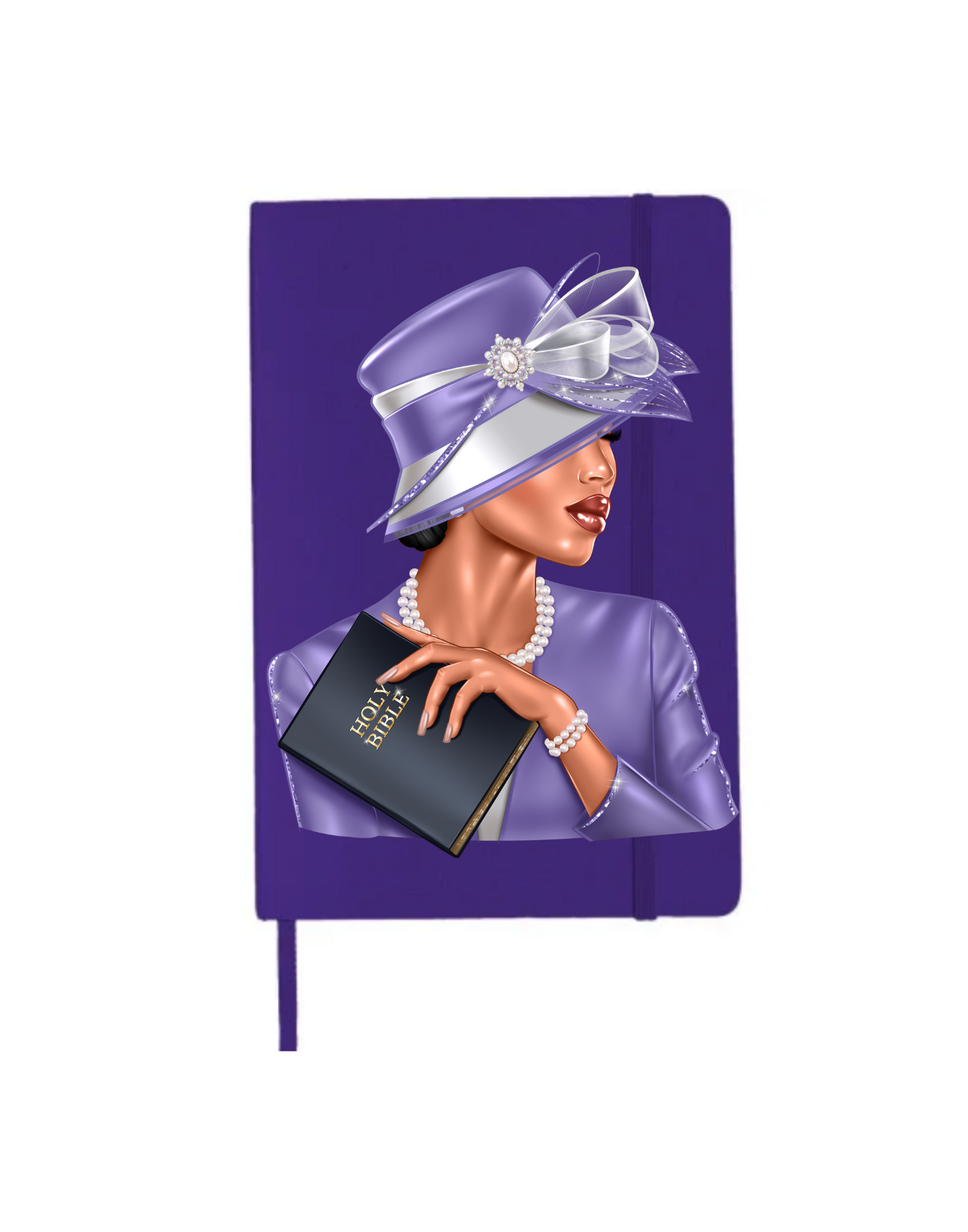 Church Lady -Purple- Journal UV DTF