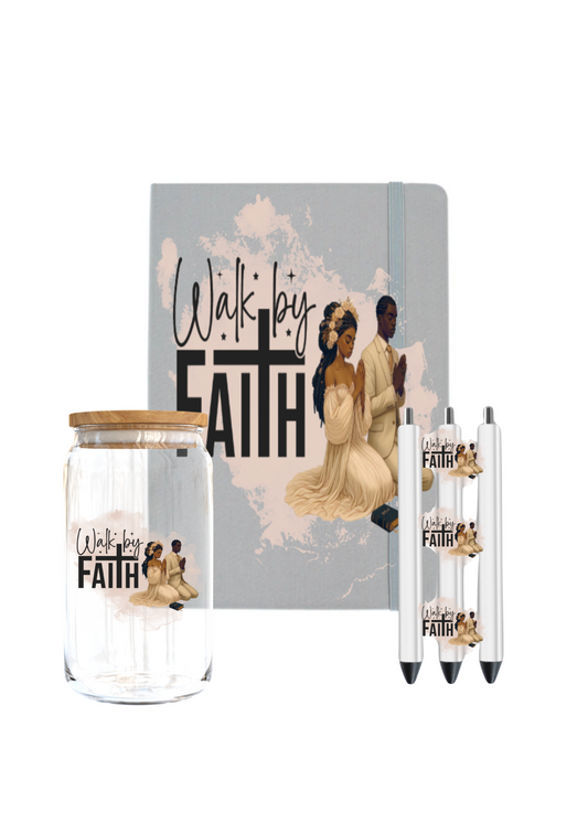 Couples Walking by Faith-UV DTF