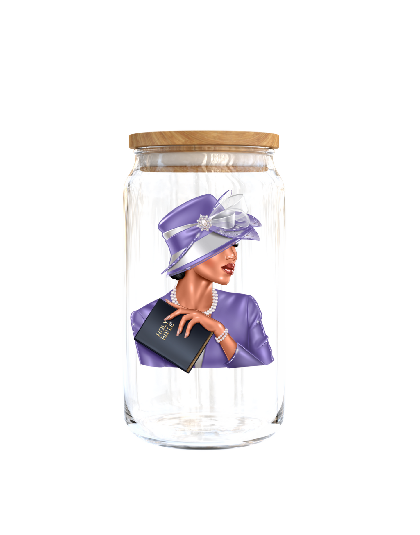 Church Lady -Purple- Journal UV DTF