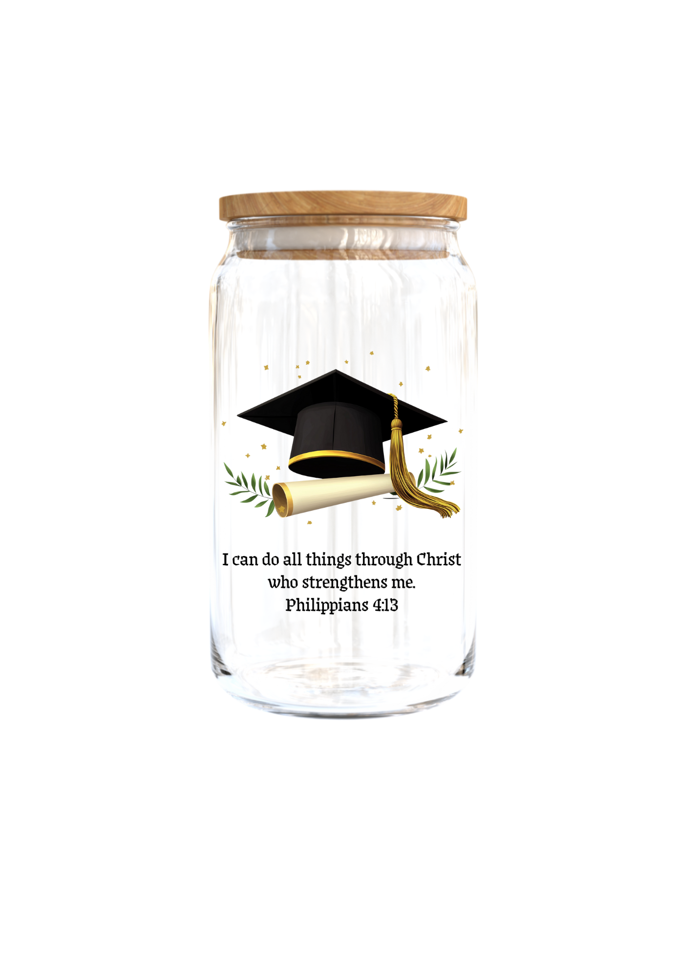 I can do all things through - Graduation (cap)-UV DTF