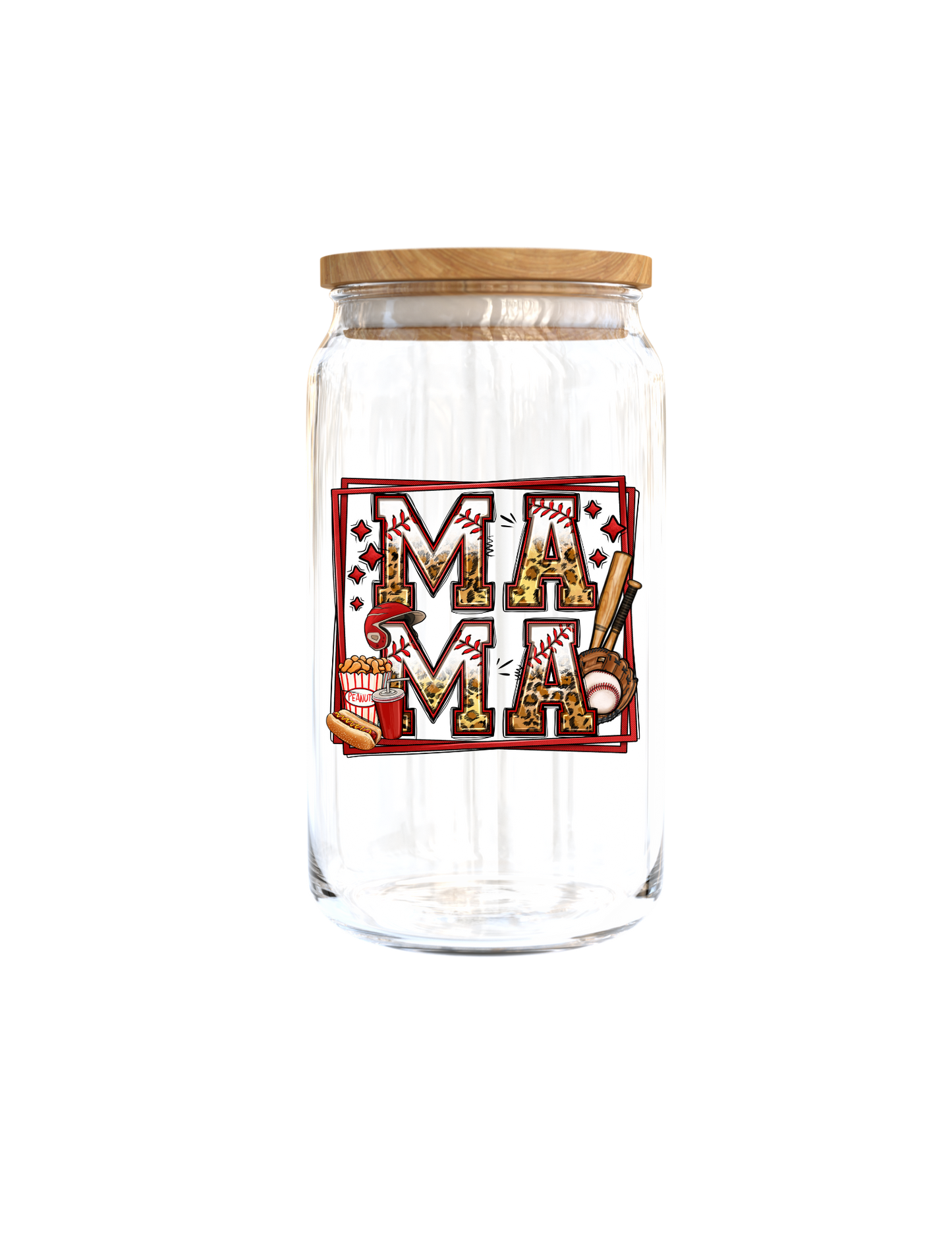 Mama (Baseball Mom) - Journal UV DTF DECAL