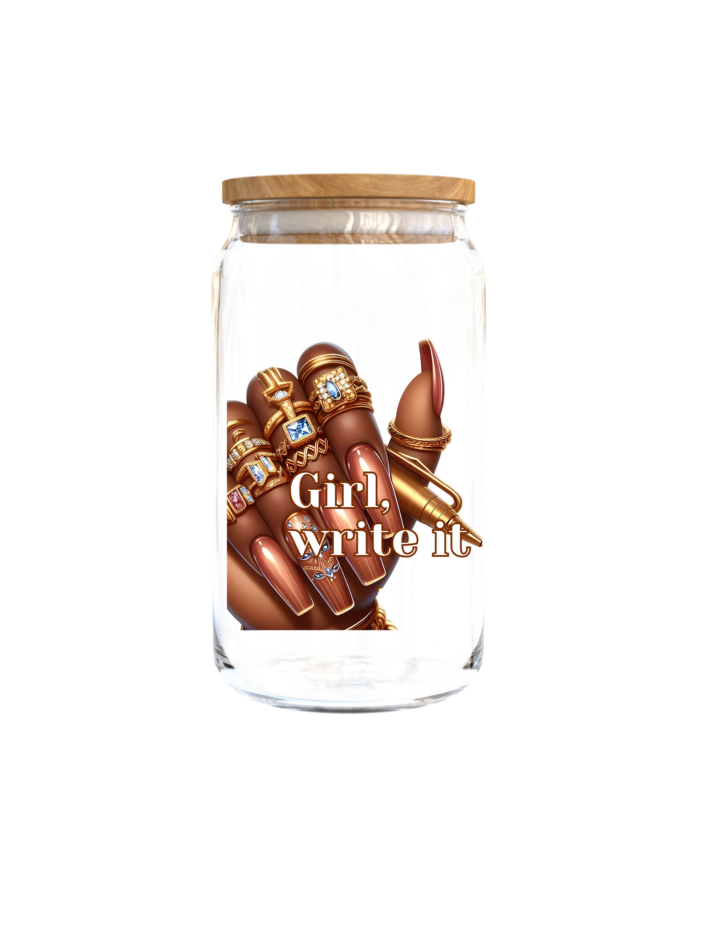 Girl write it down -UV DTF