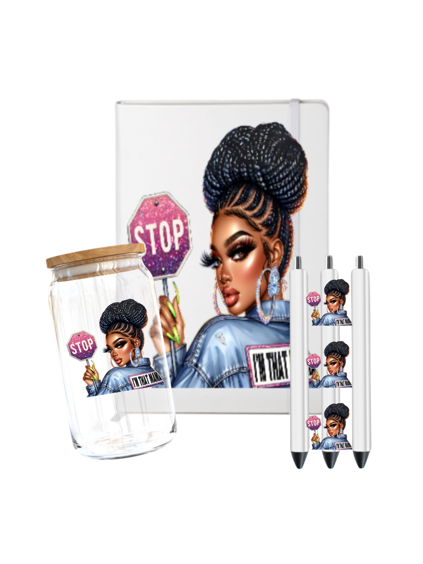 I'm that mama- ( Melanin related)-UV DTF