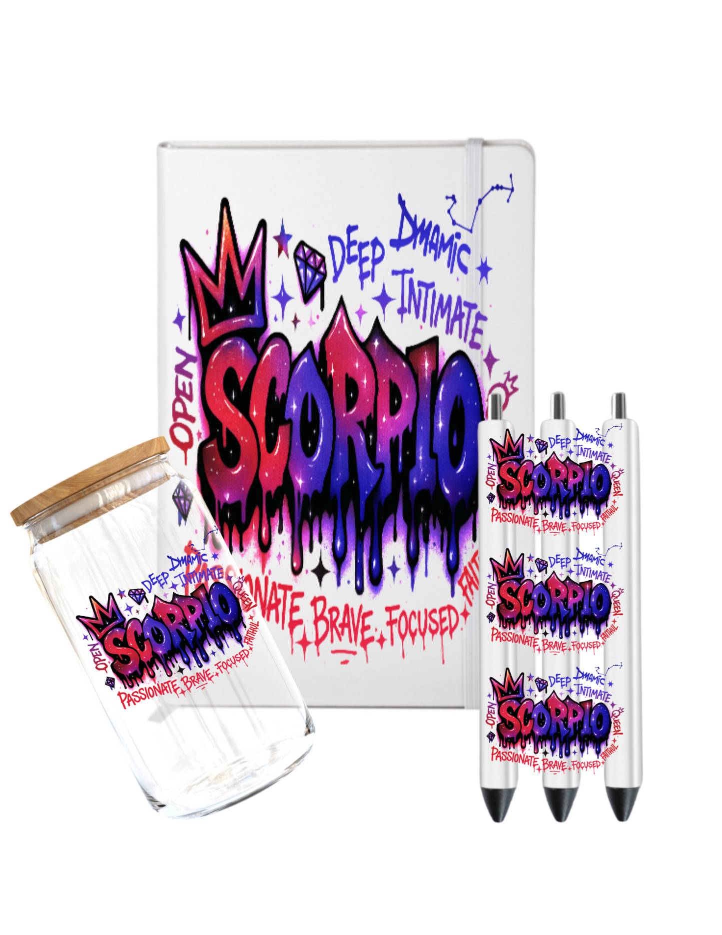 Scorpio-(Zodiac Sign) -UV DTF