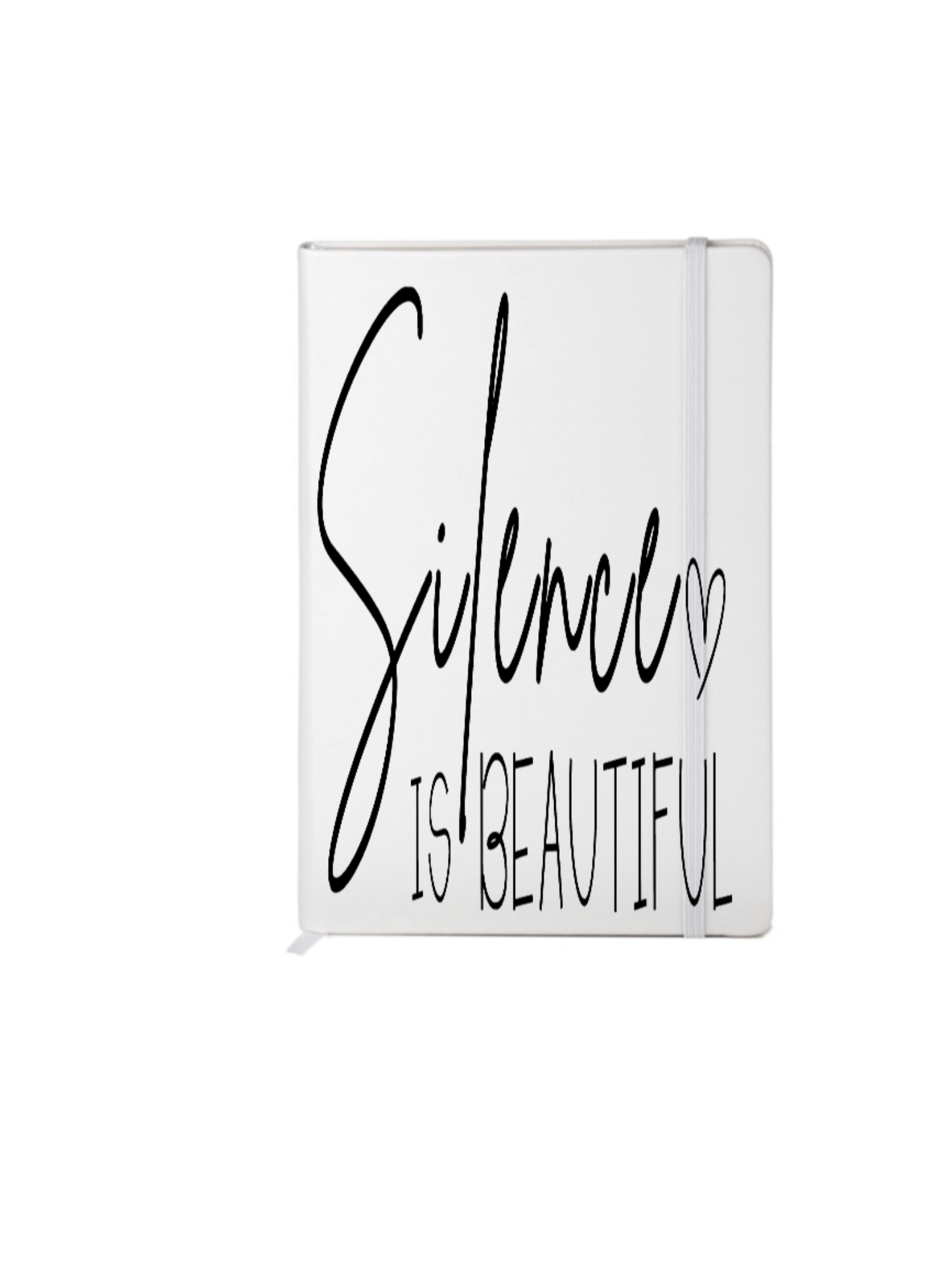 Silence is Beautiful - (inspiration related)-UV DTF