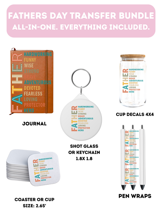 Father Affirmation - Everything Included-UV DTF