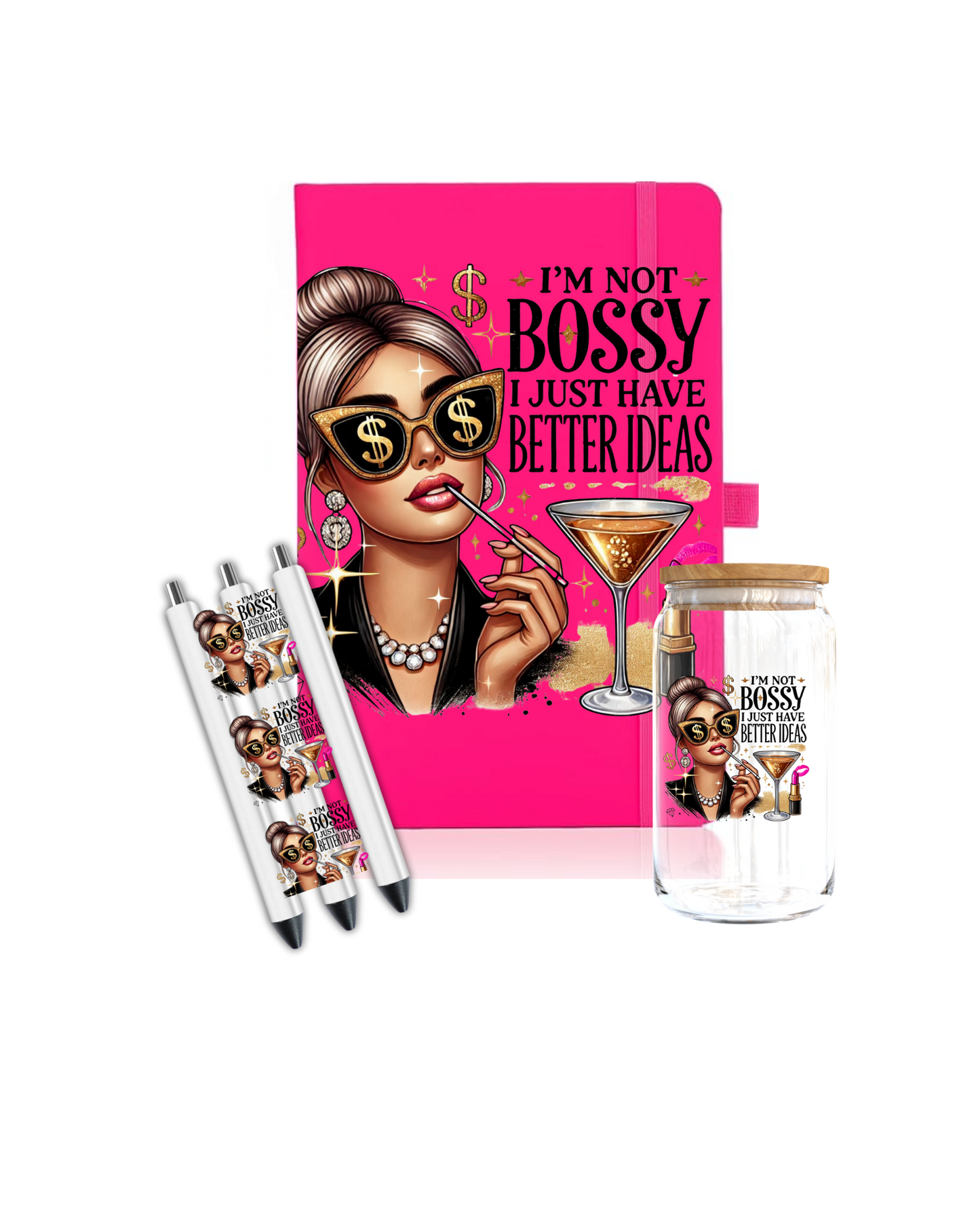 I'm not Bossy- Journal UV DTF