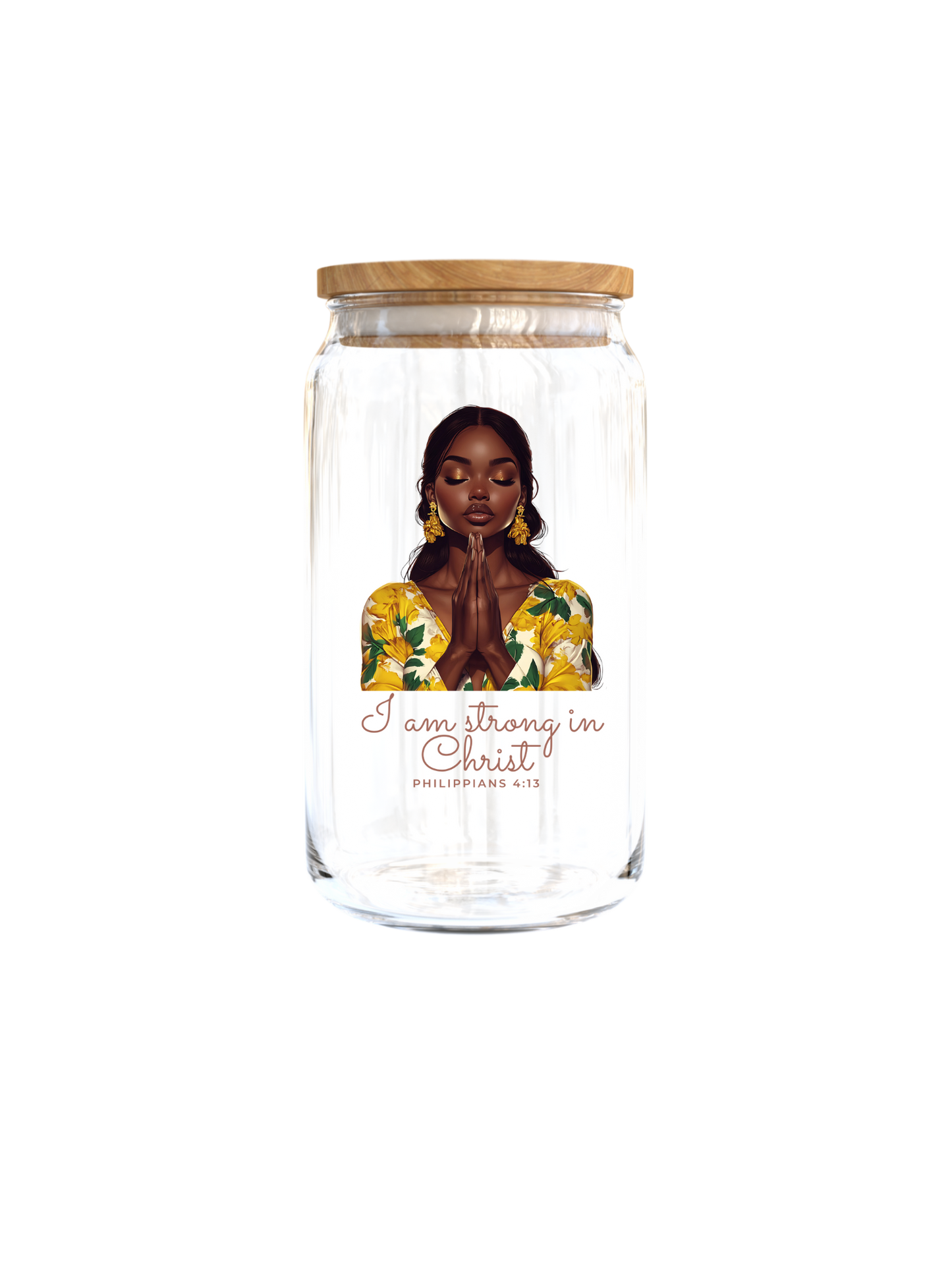 I am strong in Christ  - ( Christian related)-UV DTF